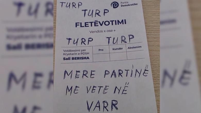 Demokratët shprehin 'vullnetin': Sali, merre partinë me vete në varr