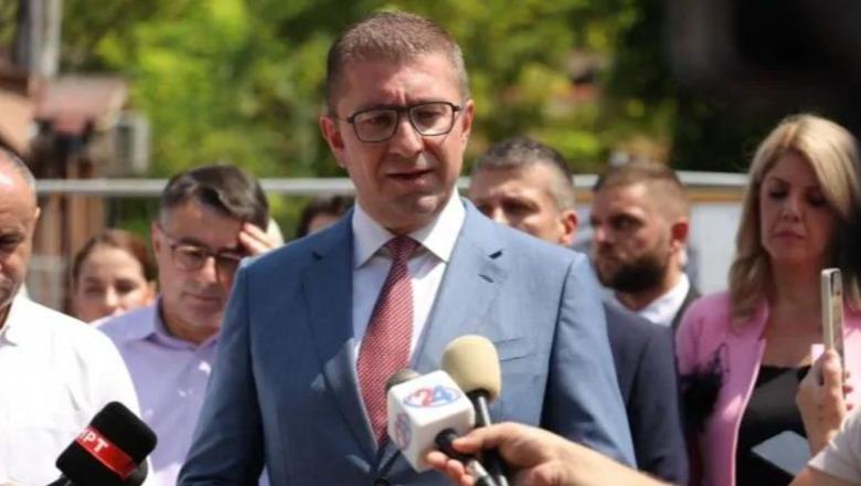 Pas protestës së studentëve për gjuhën shqipe, kryeministri maqedonas premton zgjidhje, Mickoski: Çdo komunitet ka të drejtë të përdorë gjuhën e tij