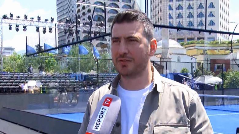 Yjet botëror të Padelit në Sheshin Skënderbej për 4 ditë, zv.ministri i Sporteve për Report Tv: Tirana në kalendarin botëror të turneut, një nga eventet më kulminante