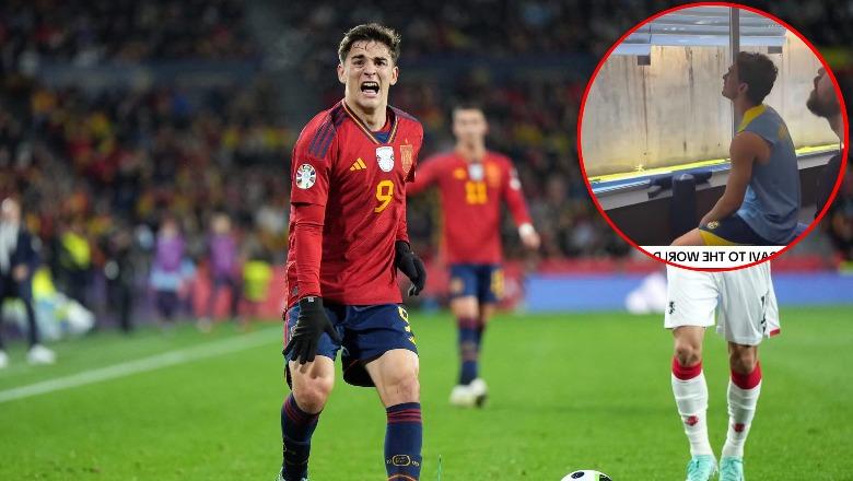 VIDEO/ Shumicën e sezonit i lënduar, Gavi s'i mban lotët kur dëgjon emrin e tij mes futbollistëve të Botërorit