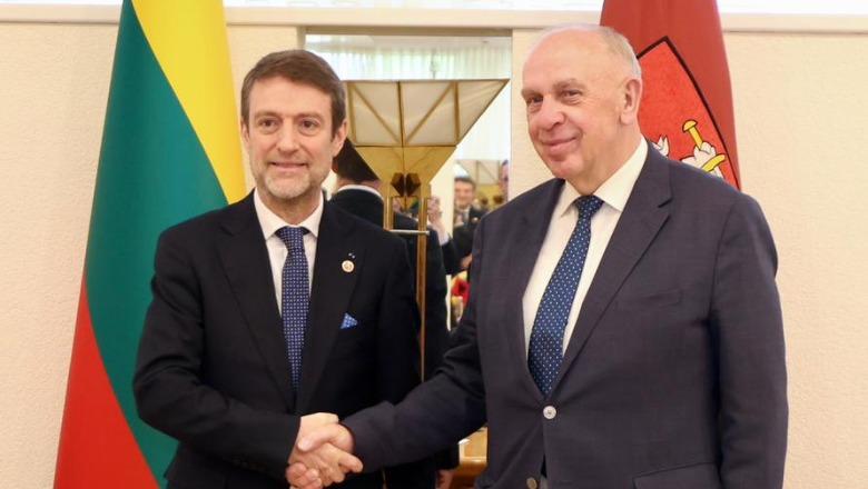 Lituani/ Hoxha takim me Kryetarin e Komisionit të Jashtëm: Rrisim bashkëpunimin parlamentar, instrument për integrimin në BE