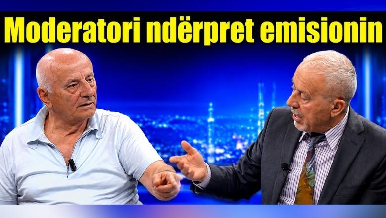 'O Sali je...' Sherr në studio, Zaçe Islami përplaset me Nallbanin, moderatori ndërpret emisionin