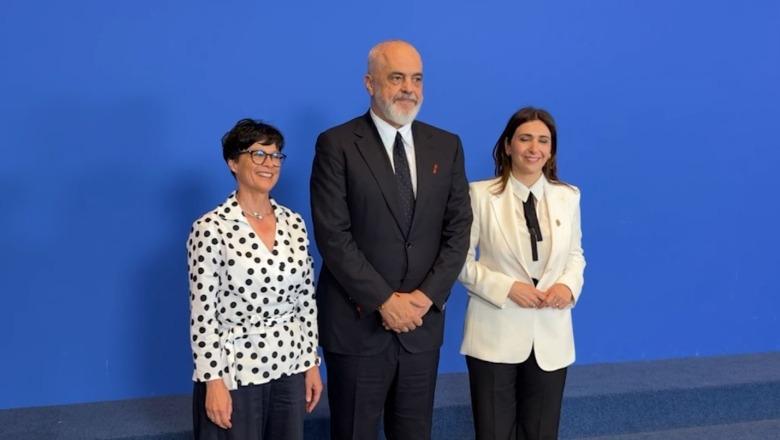 Konferenca e 8-të Ndërqeveritare Shqipëri-BE, kryeministri Rama takim në Bruksel me Komisioneren Marta Kos dhe zv.ministren e Qipros