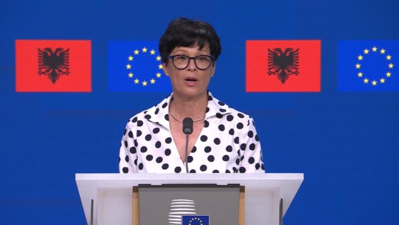 Konferenca Ndërqeveritare me BE-në në Bruksel/ Marta Kos: Shqipëria ka bërë hapa të mëdha në përmbushjen e kritereve për t’u anëtarësuar në Unionin Europian