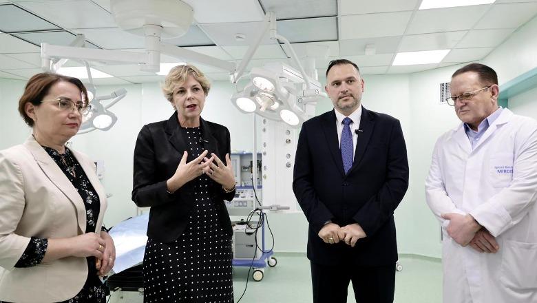 Pavion i ri i traumës në Mirditë, ministrja Sala: Forcojmë sistemin spitalor në veri të Shqipërisë