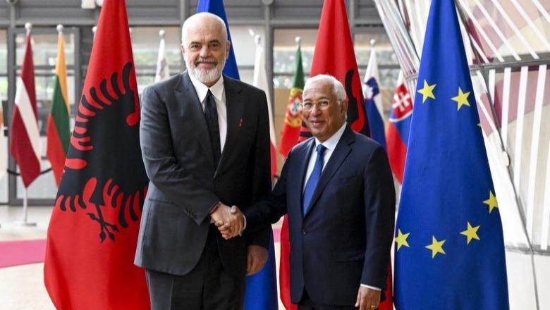 Para samitit të BE-së, presidenti i Këshillit Evropian viziton Tiranën me 2 qershor, takime me Ramën dhe Begajn, Antonio Costa: Angazhimi i BE-së është real