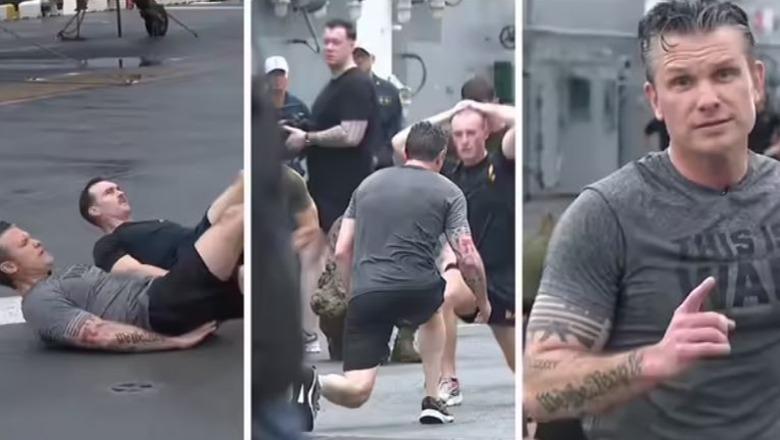  Pete Hegseth stërvitet me marinsat amerikanë në Singapor: Unë nuk do të luftoj kundër Iranit, ju do ta bëni (VIDEO)