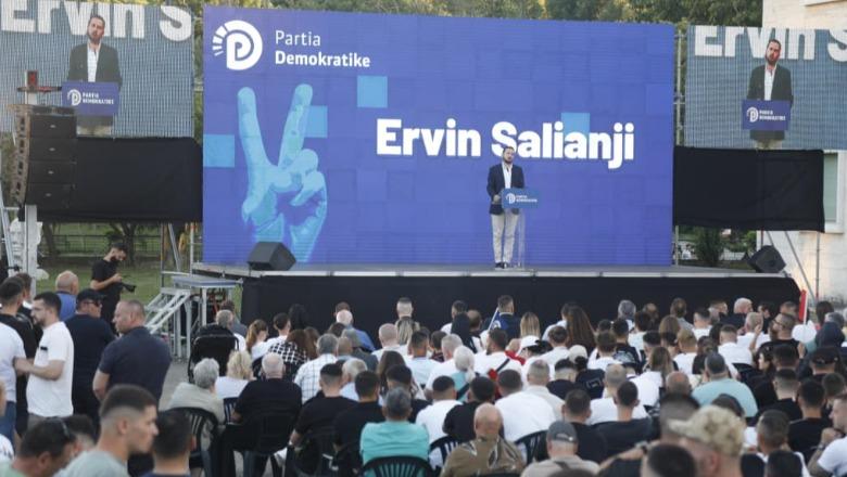 Takimi me demokratët në Tiranë, Salianji: Berisha është autokrati i opozitës, e ka kthyer PD-në në kotec dhe po e mban me zor! Stop emërimeve klienteliste