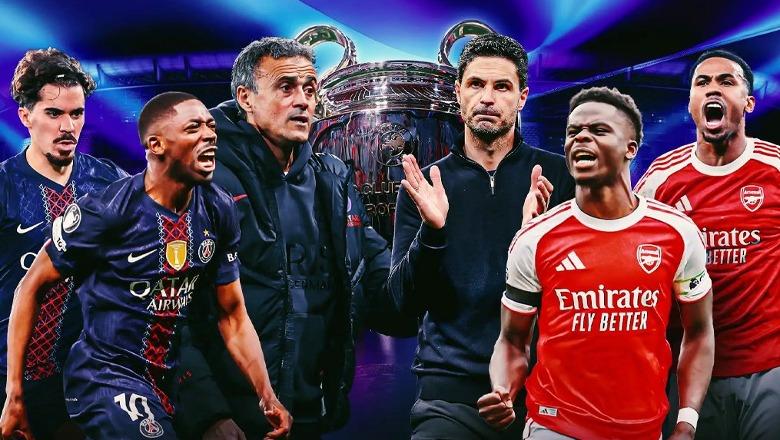 Sot në orën 18:00 të gjithë me sytë nga Budapesti, PSG dhe Arsenali diskutojnë trofeun e Champions League! Statistikat e formacionet e mundshme