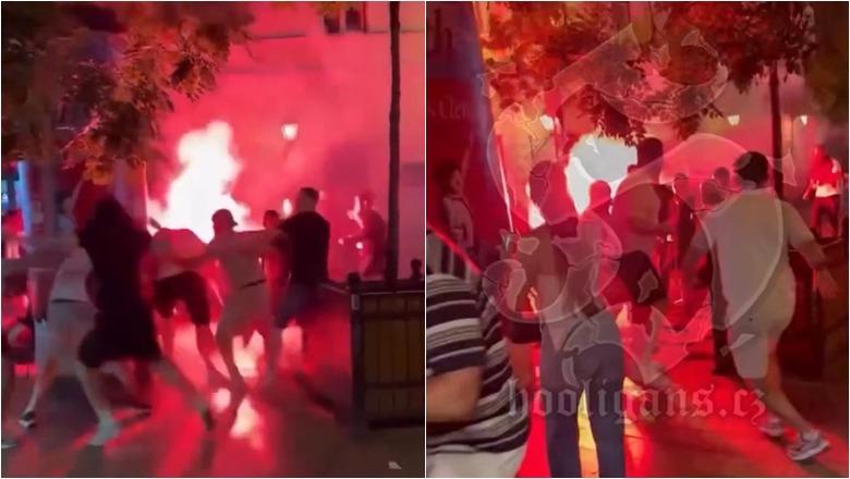 VIDEO/ Përleshje e dhunshme mes tifozëve të PSG-së dhe Arsenalit para finales së Champions League, tre të arrestuar