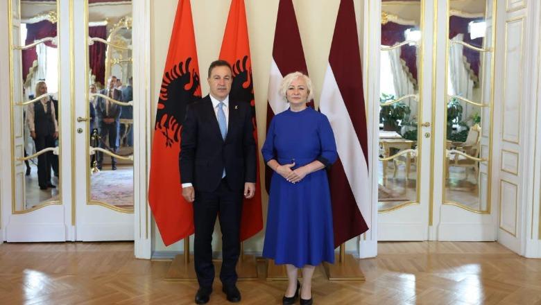 Peleshi zhvillon takime në Parlamentin e Letonisë, në fokus rruga europiane e Shqipërisë