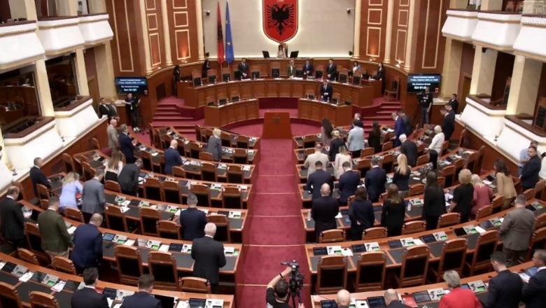 Kuvend/ Një minutë heshtje për policin e rënë në krye të detyrës! Balla: Drejtësia të veprojë me dënimin maksimal ndaj autorit  