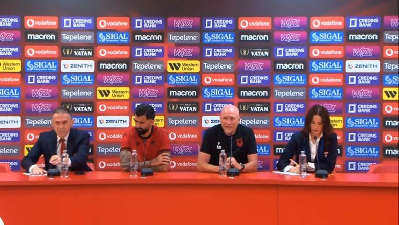 LIVE/ Miqësorja e Kombëtares kundër Luksemburgut, trajneri Maran dhe Hysaj dalin përpara medieve! Mbrojtësi: Rivalët kanë cilësi (VIDEO)