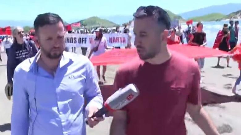 Protesta për Zvërnecin, ambientalisti për Report Tv: Dunat shekullore janë sheshuar dhe është hedhur çakull
