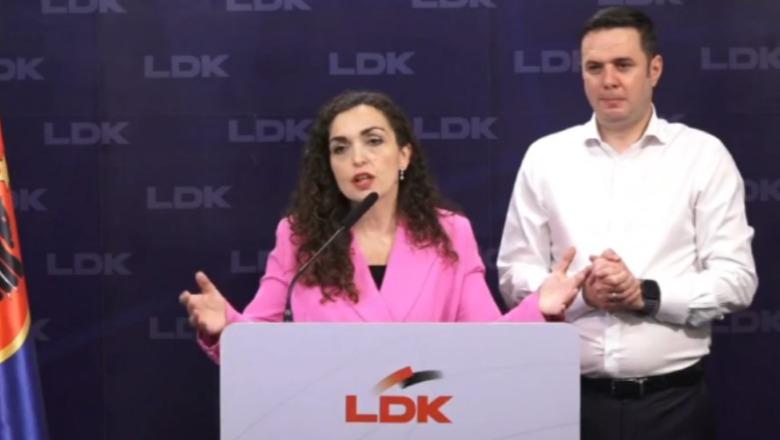 Zgjedhjet në Kosovë, reagon Vjosa Osmani: Ky është vetëm hapi i parë drejt ringritjes së LDK-së, qytetari e ribalancoi skenën politike