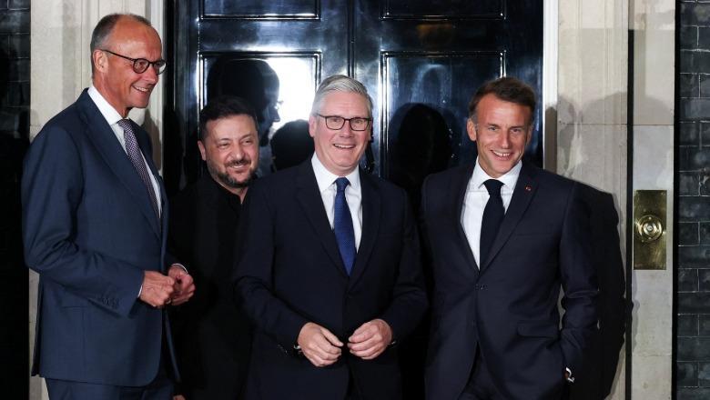 Starmer, Merz dhe Macron prezantojnë 5 pika për paqen në Ukrainë, ndërsa Zelensky: Ngrini frontin si hap i parë drejt armëpushimit