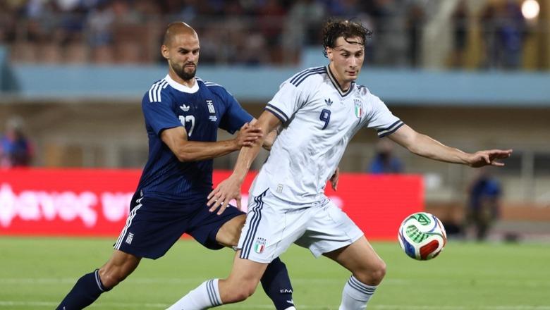 Italia fiton 0-1 kundër Greqisë në Kretë, Baldini dy suksese në stolin e 'të kaltërve'