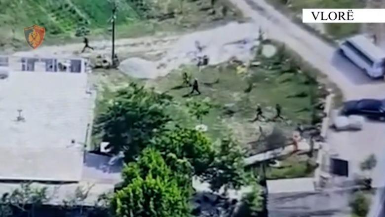 Policia monitoroi me dron dhe rrethoi lokalin, goditet grupi kriminal në Vlorë! Arrestohet autori i plagosjes së 2 ditëve më parë (EMRAT-VIDEO)