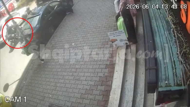 Dyshohet se u rrëmbye, Report Tv siguron pamjet kur 34-vjeçari u pa për herë të fundit duke lëvizur me motor