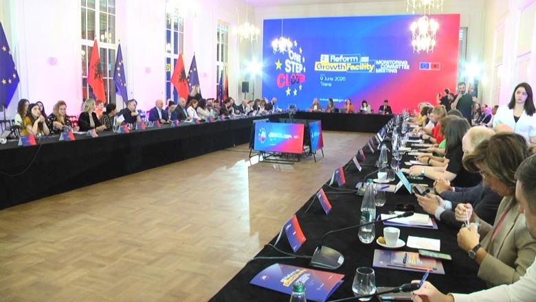 Plani i rritjes/ Shqipëria ka përfituar 212.8 mln euro nga BE, përfaqësuesja e KE-së: Institucionet i pret shumë punë përpara! SASPAC: Shqipëria bën ligjet, sfidë zbatimi i tyre praktik