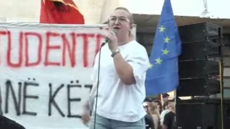 Protesta për Zvërnecin/ Qytetarja: Ne e ngritëm Edi Ramën, ne mund ta ulim