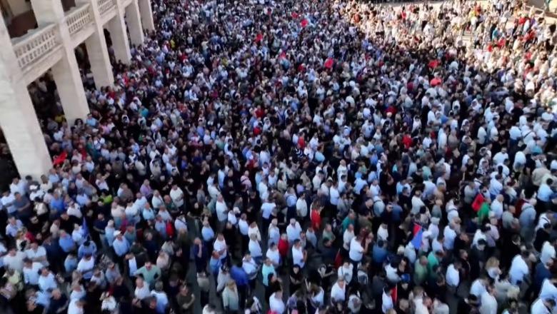 LIVE TV - Festa e 35-vjetorit të Partisë Socialiste, Rama për Zvërnecin: U prodhuan foto e video për të ushqyer zemërimin