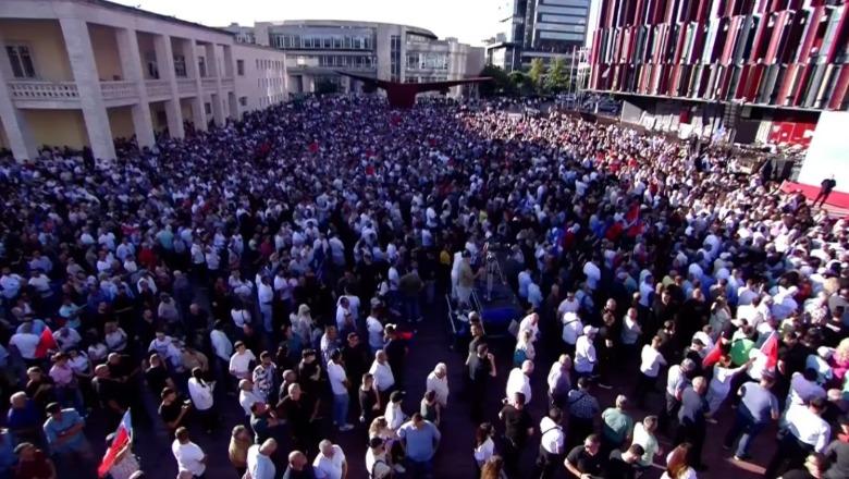 LIVE TV - Festa e 35-vjetorit të Partisë Socialiste, Rama: Shqipëria, amanet i shenjtë! Bashkë do ta çojmë në majën ku dielli lind andej nga perëndon!