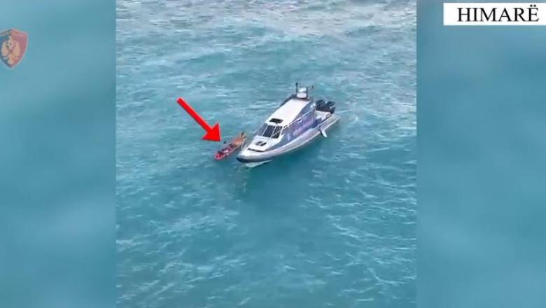Mbetën në det të hapur me kajak, Policia e Himarës u vjen në ndihmë 5 turistëve në Gjirin e Filikurit