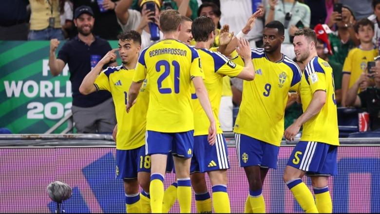 Botërori 2026/ Suedia me sulm të frikshëm, fiton 5-1 kundër Tunizisë dhe merr kreun e Grupit F! Shënojnë Isak e Gyokeres