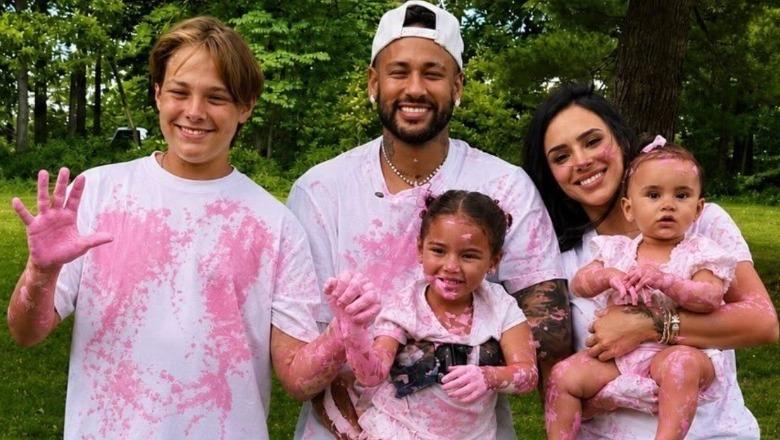 Neymar baba për herë të pestë! Futbollisti dhe Bruna Biancardi në pritje të një vajze