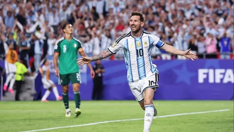 Argjentinë 3-0 Algjeri! Messi i lavdishëm, shënon tre gola në debutimin e tij të gjashtë në Kupën e Botës! Barazon Klosen