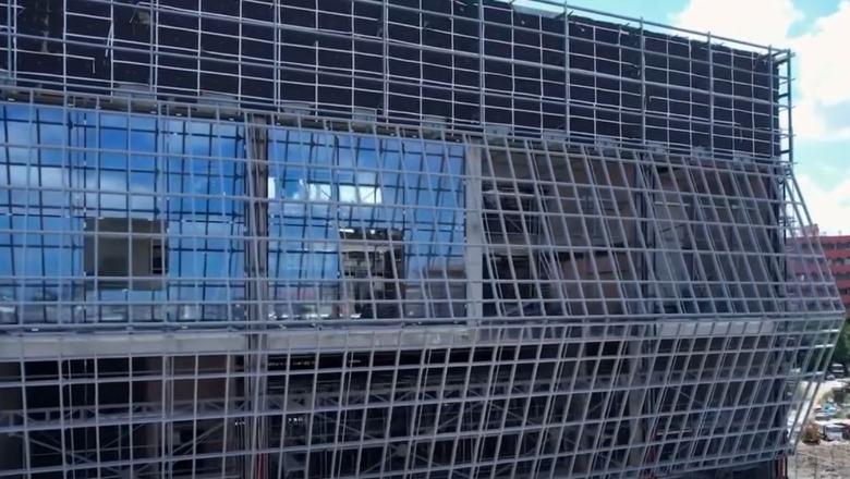 Gonxhja ndan pamjet nga kantieri i godinës së re të Qendrës Kombëtare të Kulturës për fëmijë: Do të jetë shtëpia e re për zhvillimin artistik të brezave të rinj