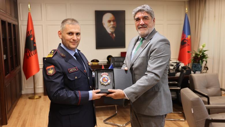Policia e Shtetit dhe autoritetet spanjolle forcojnë bashkëpunimin, Hita takohet me ambasadorin Ventura, nw fokus trafiku i drogës dhe emigracioni i paligjshëm