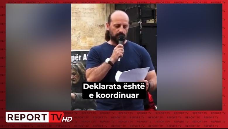 Ish-luftëtari i UÇK-së lexoi kërkesat e protestuesve, Rama: Deklaratë e koordinuar, lidhje me Iranin! PS do dalë fituar kur t’i bien puplat kësaj flamingoje fallco