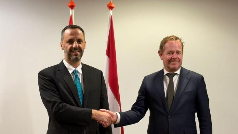 Shqipëria dhe Holanda drejt marrëveshjes për sigurinë, Lamallari takon homologun holandez në Hagë