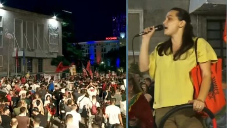 Aktivistja Luçiana Kokaj: Të rinjtë kanë thyer algoritmin e kryeministrit! Askush s’ka të drejtë të dalë si përfaqësues i kësaj proteste