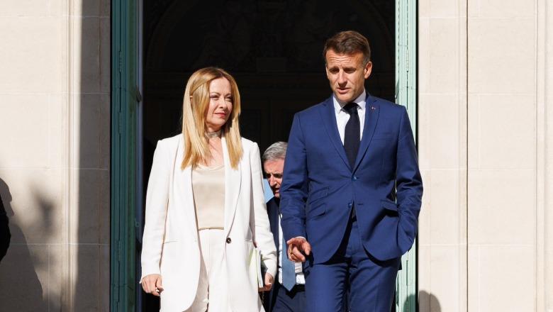 'Nuk ka më asgjë të ftohtë mes nesh', Macron dhe Meloni vulosin afrimin në Antibe, kryeministrja: Italia nuk mori pjesë në konfliktin me Iranin