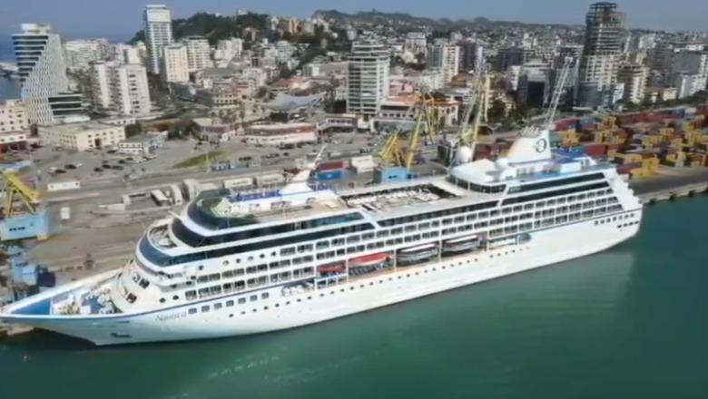 Anija kroçierë 'Nautica' mbërrin në Portin e Durrësit me 665 turistë në bord