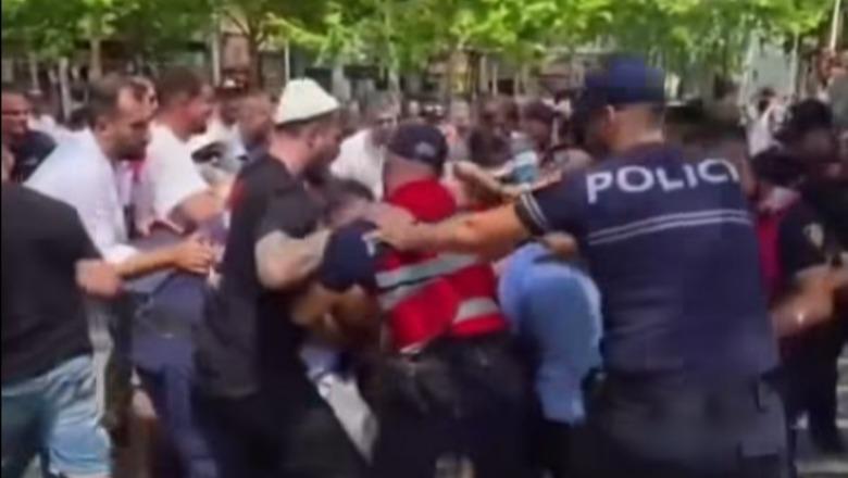 Protesta jashtë Kuvendit, reagon Balla: Goxhaj dhe linja terroriste e lidhur me Iranin sulmuan Policinë e Shtetit dhe institucionet
