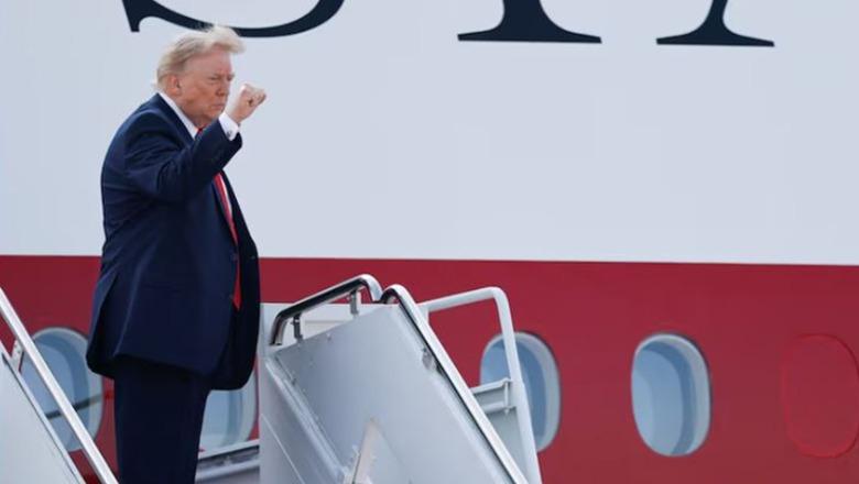 Presidenti amerikan bën udhëtimin e parë me ‘Air Force One’ e ri që mori dhuratë nga Katari, Trump: Nuk ka asgjë tjetër si ky!