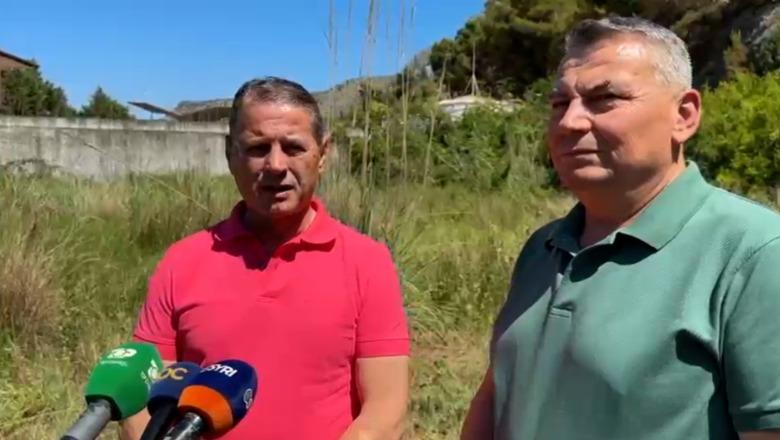 Zjarri në malin e Shëngjit, kryebashkiaku Ndreu dhe Haki Çako në terren