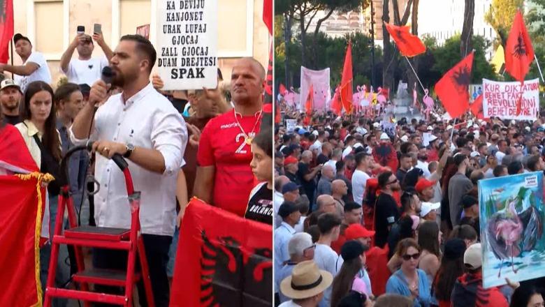 Shpend Gashi porosi protestuesve: Mos bini pre e provokimeve, e kemi vendosur jetën kolateral në këtë protestë!