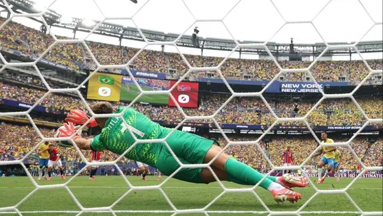 LIVE/ Portieri Nyland ndal 11 metërshin e Guimaraes, Brazili dhe Norvegjia po barazojnë 0-0 në 1/8-at e Botërorit