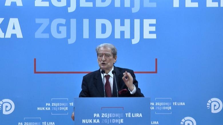 Berisha: Nuk shkojmë në seanca nëse PS refuzon të diskutojë kërkesat e protestuesve