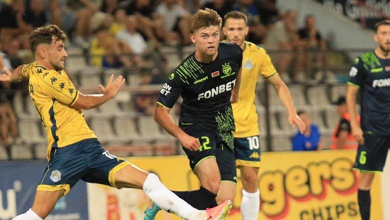 Conference League/ AF Elbasani vështirëson shanset e kualifikimit, BATE Borisov e ndal 1-1 në ndeshjen e parë