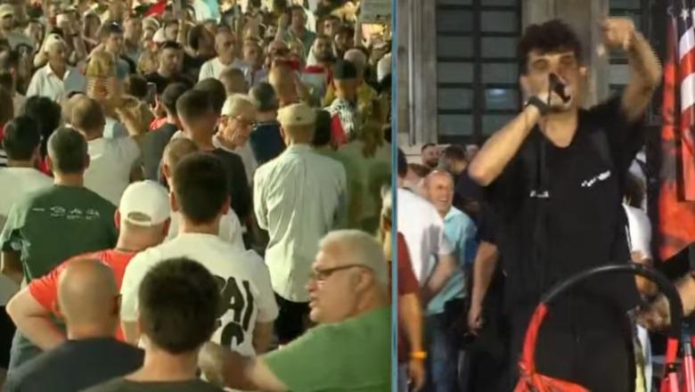 Protestuesi i flet në anglisht Kanye West: F*ck you too! Këndo ‘Rama jepe dorëheqjen’!