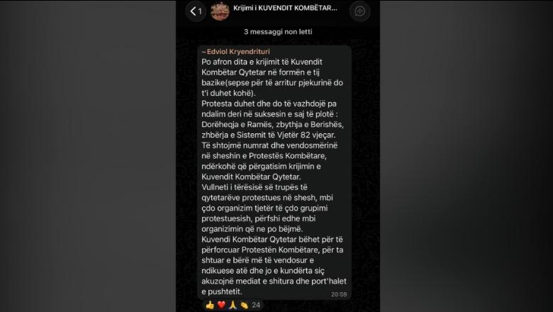 Protestuesit largohen nga sheshi ditë pas dite, ‘Kryendrituri’ këmbëngul për Kuvendin Kombëtar: Po afrohet dita e krijimit