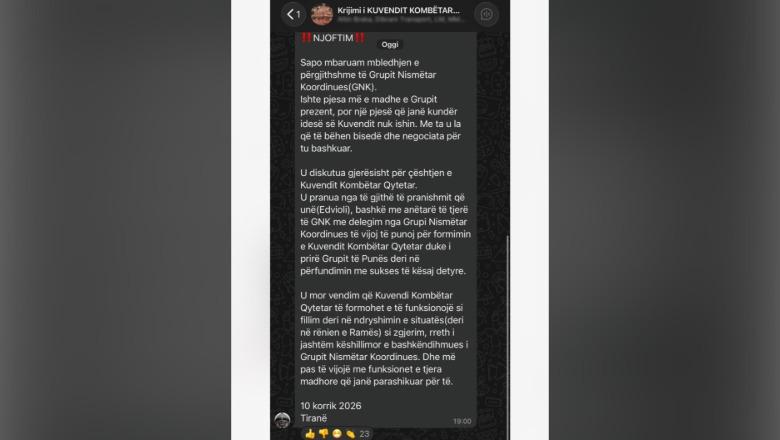 Kryendrituri merr në dorë Kuvendin Qytetar, mbledhje në fshehtësi të plotë! Vetëm një mesazh në WhatsApp, zero transparencë për pjesëmarrësit