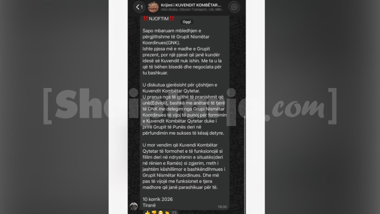 Kryendrituri merr në dorë Kuvendin Qytetar, mbledhje në fshehtësi të plotë! Vetëm një mesazh në WhatsApp, zero transparencë për pjesëmarrësit