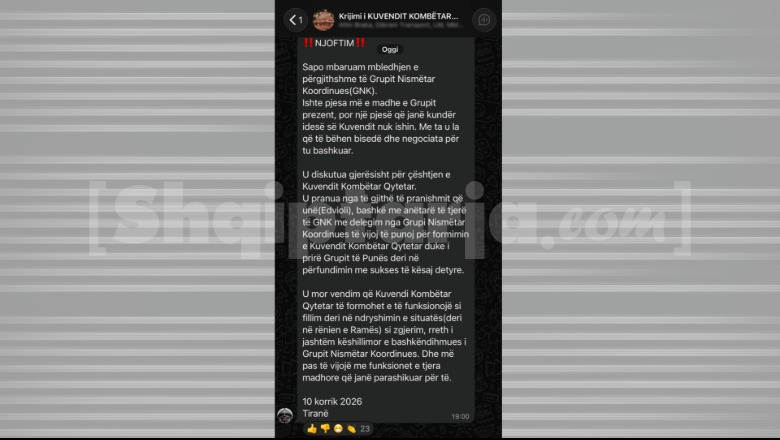 Kryendrituri merr në dorë Kuvendin Qytetar, mbledhje në fshehtësi të plotë! Mjaftohet vetëm me një mesazh në WhatsApp, zero transparencë për pjesëmarrësit